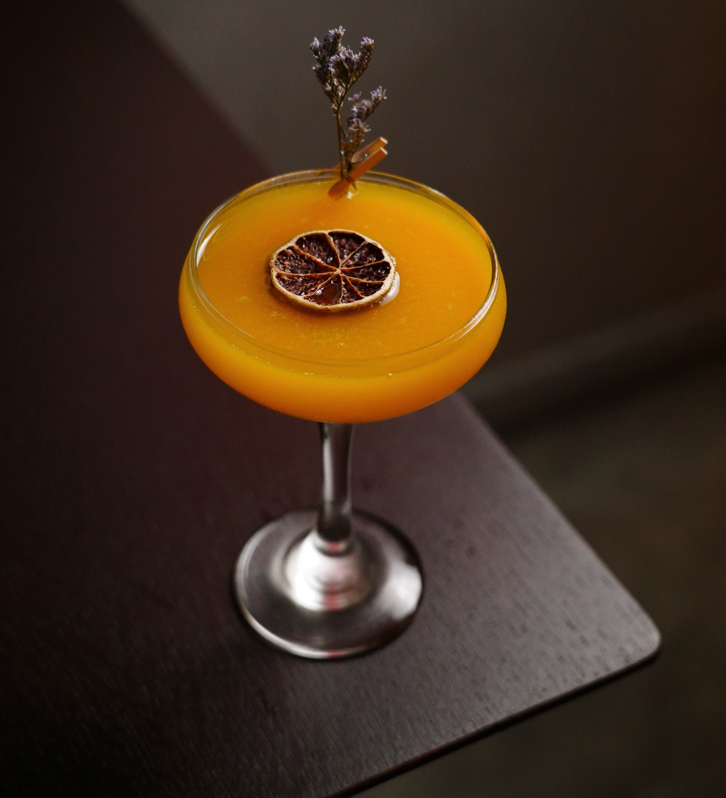 amber cocktail