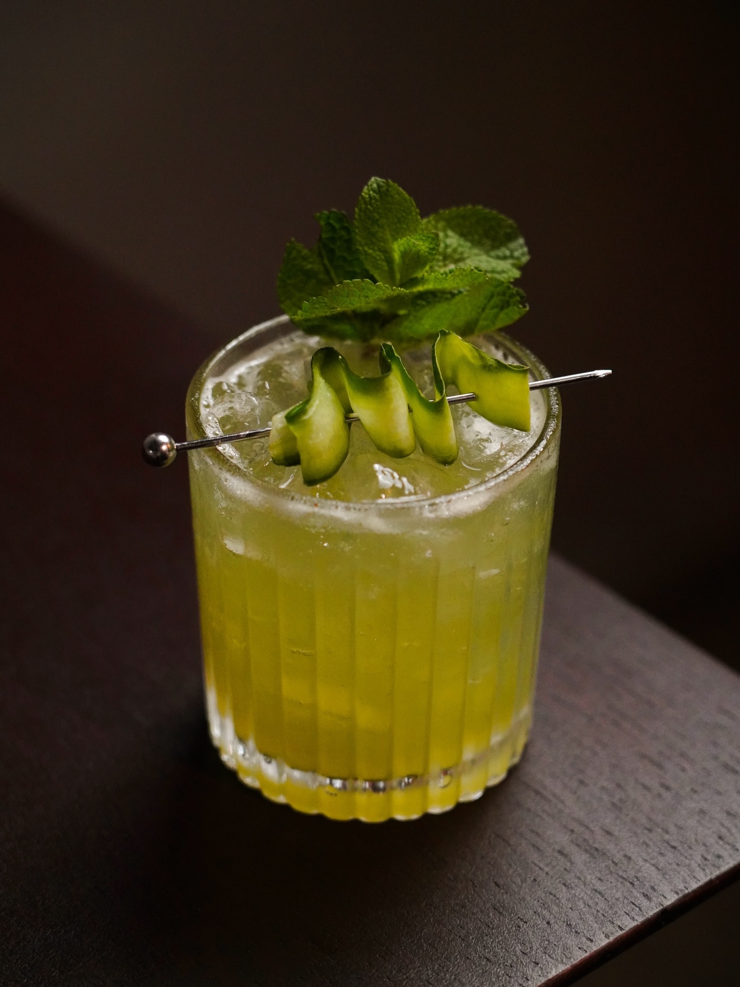 green cocktail