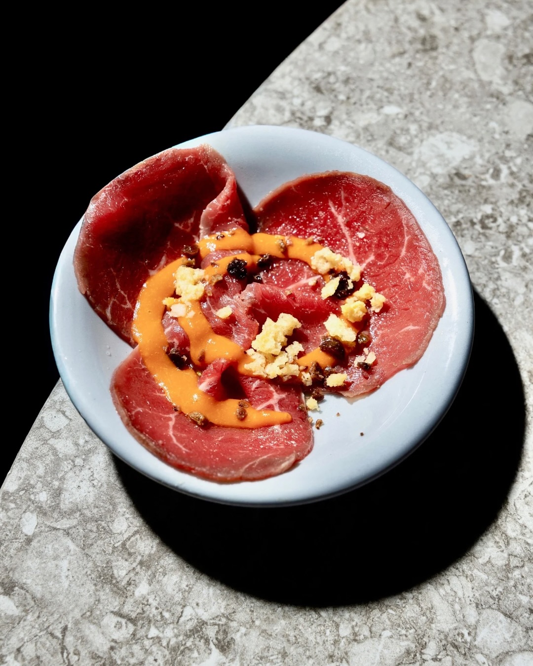 Beef carpaccio