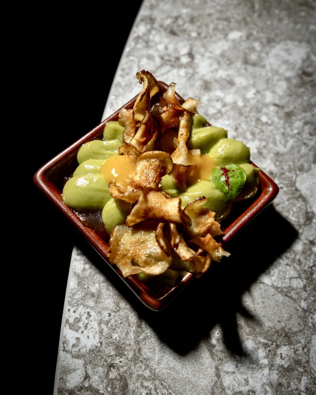 Pea & parmesan