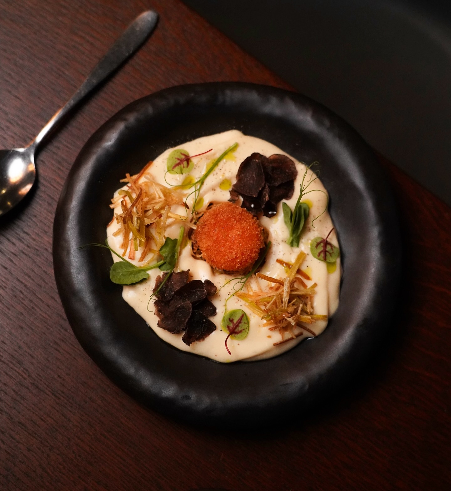 dish truffle top
